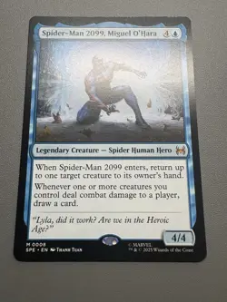 Spider-Man 2099, Miguel O'Hara Marvel's Spider-Man Eternal-Legal Regular M 0008 - Image 1