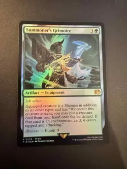 Summoner's Grimoire Final Fantasy Foil Rare - Image 1