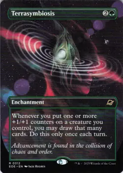 MTG Terrasymbiosis (Borderless) (312) | NM | Edge of Eternities {EOE} - Image 1