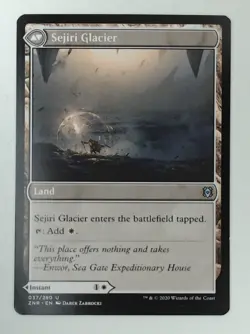 MTG Single - Sejiri Shelter / Sejiri Glacier Zendikar Rising D626 - Image 2