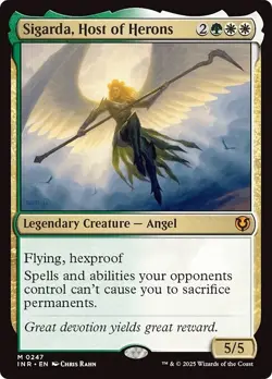 SIGARDA, HOST OF HERONS x1 mtg NM-M Innistrad Remastered 1 Mythic - Image 1