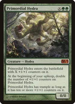 PRIMORDIAL HYDRA x1 mtg Very Light Play M13 Magic Core 2013 1 Mythic - Image 1