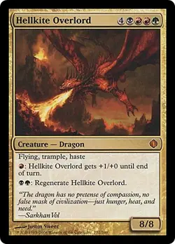 HELLKITE OVERLORD mtg NM Shards of Alara 1 Mythic NICE! - Image 1