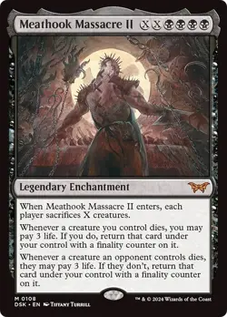 MEATHOOK MASSACRE II mtg NM-M Duskmourn: House of Horror 1 Mythic - Image 1
