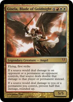 GISELA, BLADE OF GOLDNIGHT mtg NM Avacyn Restored Mythic - Image 1