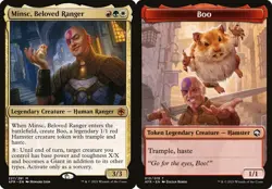 MINSC BELOVED RANGER w/ BOO Token mtg Adventures in Forgotten Realms Mythic - Image 1