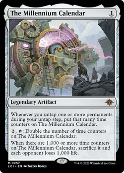 THE MILLENNIUM CALENDAR mtg NM-M Lost Caverns of Ixalan 1 Mythic - Image 1