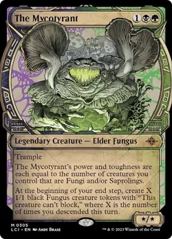 Showcase THE MYCOTYRANT mtg NM-M Lost Caverns of Ixalan 1 Mythic - Image 1