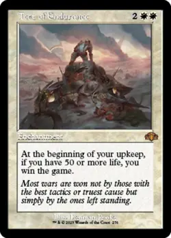 Retro TEST OF ENDURANCE mtg NM-M Dominaria Remastered 1 Mythic - Image 1