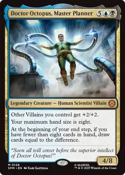 FOIL DOCTOR OCTOPUS, MASTER PLANNER mtg NM Marvel's Spider-Man 1 Mythic - Image 1