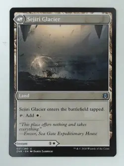 MTG Single - Sejiri Shelter / Sejiri Glacier Zendikar Rising D624 - Image 2