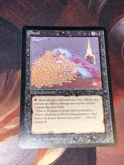 Greed X1 Mtg English Legends Lp - Image 1