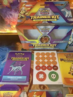 2016 Pokemon XY Trainer Kit, Open Box, Pikachu Libre and Suicune Decks- NM+ - Image 2