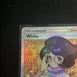 Pokemon Wicke 147/147 Burning Shadows Ultra Rare Full Art Holo LP - Image 2