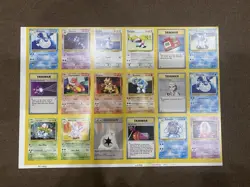 Pokemon Cropped Uncut Sheet #5 - Image 1