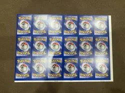 Pokemon Cropped Uncut Sheet #5 - Image 2