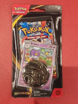 Pokemon Mega Evolution Promo Booster Pack With Drifblim #006 - Image 1