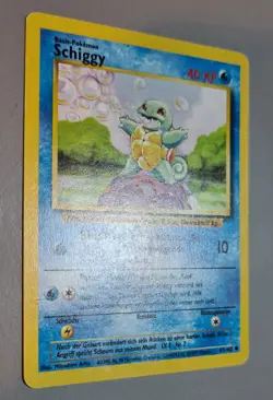 Schiggy # 63/102 Common aus Base Set 1999 Pokemon Deutsch Exzellent Vintage - Image 2