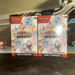 Pokemon TCG Prismatic Evolutions Booster Bundle Lot of 2 Sealed! - Image 1