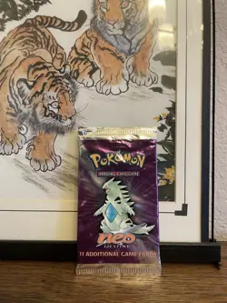 Pokemon Neo Destiny Booster Pack - Tyranitar Artwork - English - Sealed - Image 1