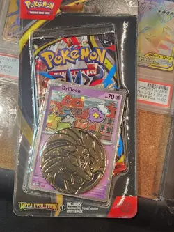 Pokemon Mega Evolution Promo Booster Pack With Drifloon #005 - Image 1