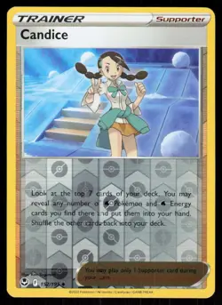 Candice 152/195 Reverse Holo Pokemon Silver Tempest LP - Image 1