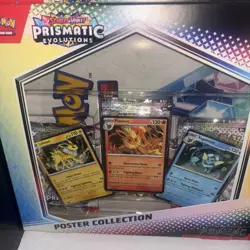 Lot of 6: Pokemon: Prismatic Evolutions poster Collection box - Factory Sealed - Image 2