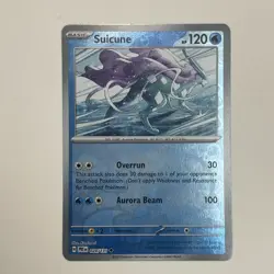 Pokemon TCG Prismatic Evolutions Reverse Holo Suicune 024/131 Uncommon - Image 1
