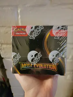 POKEMON MEGA EVOLUTION ENHANCED BOOSTER BOX NEW SEALED IN HAND - Image 1