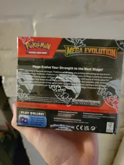 POKEMON MEGA EVOLUTION ENHANCED BOOSTER BOX NEW SEALED IN HAND - Image 2
