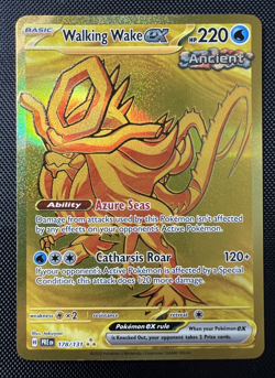 Pokemon TCG Walking Wake ex 178/131 Hyper Rare Holo Prismatic Evolutions NM - Image 1