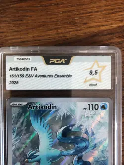 Carte Pokemon Artikodin 161/159 AR - EV09 FR - Gradee PCA 9.5 - Image 3