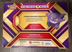 New - Pokemon TCG Gengar Ex Collection Box (2016 Release) - *Slight side loose* - Image 3