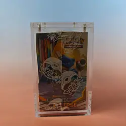 POKEMON SM COSMIC ECLIPSE BOOSTER BOX 820650815898 SEALED ACRYLIC OVP EN - Image 2