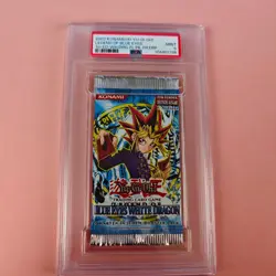 LEGEND OF BLUE EYES 1ST ED-WH.DRG-FL.PK-FR.ERP YU-GI-OH! PACK 2002 PSA 9 - Image 1