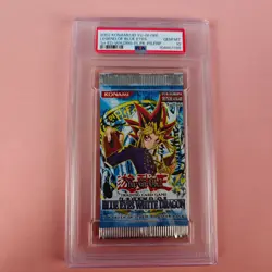 LEGEND OF BLUE EYES 1ST ED-WH.DRG-FL.PK-FR.ERP YU-GI-OH! PACK 2002 PSA 10 - Image 1
