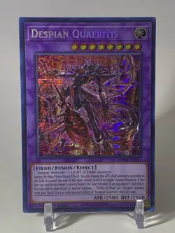 Despian Quaeritis YuGiOh • Prismatic Secret Rare • MP22-EN141 - Image 1