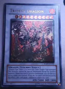 Trident Dragion (UTR) RGBT-EN043 Unlimited (Ultimate Rare) Near Mint NM - Image 1