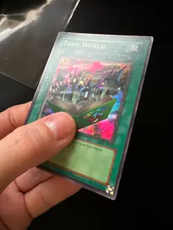 Toon World MRL-076 Super Rare Unlimited Moderate Play Yugioh - Image 3