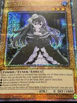 Ghost Belle & Haunted Mansion | RA01 | Quarter Century Secret Rare | YuGiOh! - Image 2