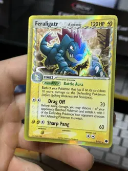 #2 Feraligatr 2/101 Delta Species EX Dragon Frontiers 2006 Holo Pokemon Card TCG - Image 4