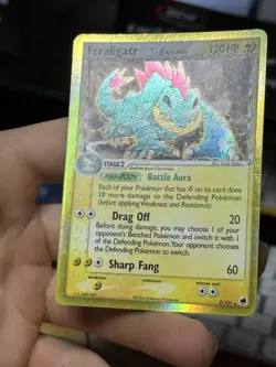 #2 Feraligatr 2/101 Delta Species EX Dragon Frontiers 2006 Holo Pokemon Card TCG - Image 5