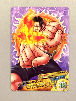 Portgas D Ace - No.02-25 C - One Piece One Py Berry Match Card Japanese - Image 1