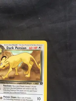 Pokemon Cards: Team Rocket 1st Edition Uncommon: Dark Persian 42/82 - Image 3