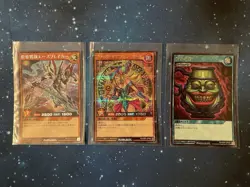 2021 Yu-Gi-Oh! SAIKYO 3 Card Set Japanese OCG Secret Rare Promo Magician Girl - Image 1