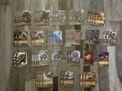 future card buddyfight deck Danger World 52 Cards See Pics All In NM - Image 1