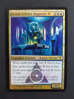 FOIL Grand Arbiter Augustin IV, Magic Mtg Card Collection, Karten Sammlung - Image 1