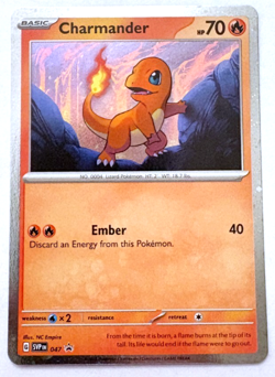 Charmander Cosmos Holo SVP Black Star Promo 047 - Pokemon Card - NM - Image 1