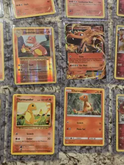 24 Pokemon Card Charizard Charmander Charmeleon Many Others Holo's & More - Image 3