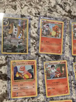 24 Pokemon Card Charizard Charmander Charmeleon Many Others Holo's & More - Image 5